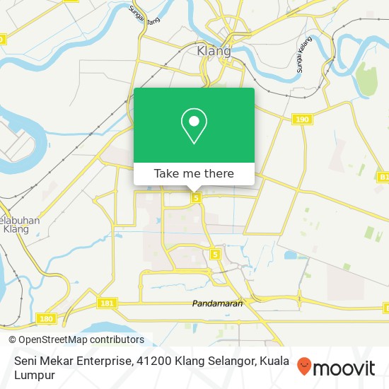 Seni Mekar Enterprise, 41200 Klang Selangor map