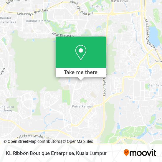 Peta KL Ribbon Boutique Enterprise