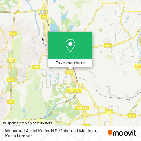 Mohamed Abdul Kader N.S Mohamed Maideen map