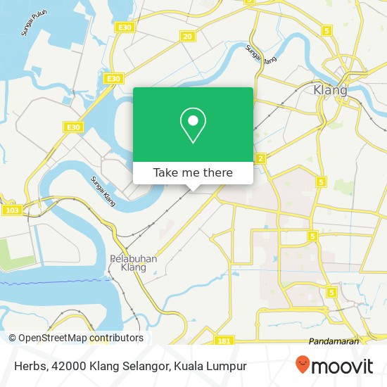 Herbs, 42000 Klang Selangor map