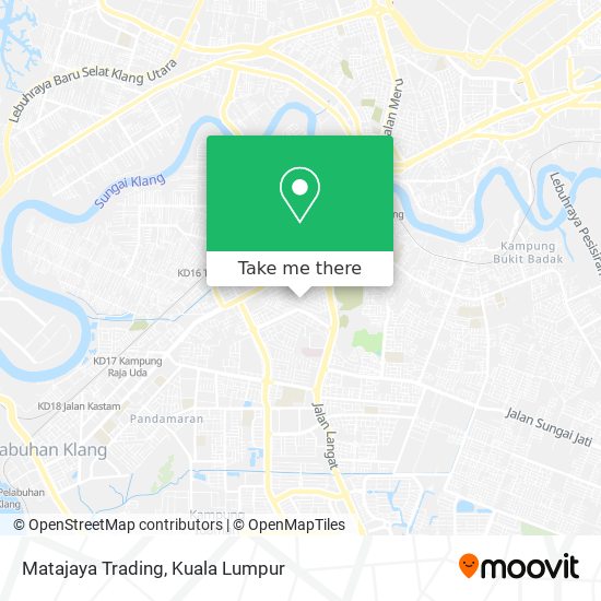 Matajaya Trading map