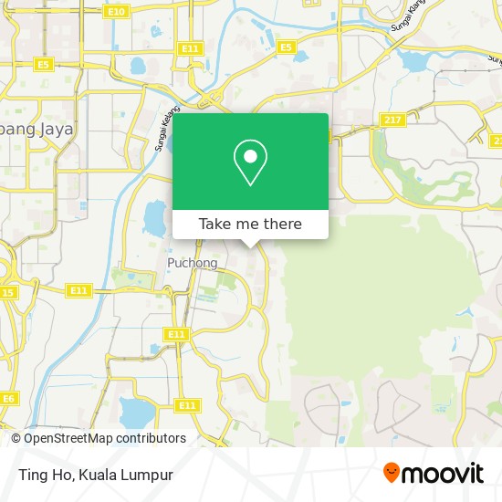 Ting Ho map