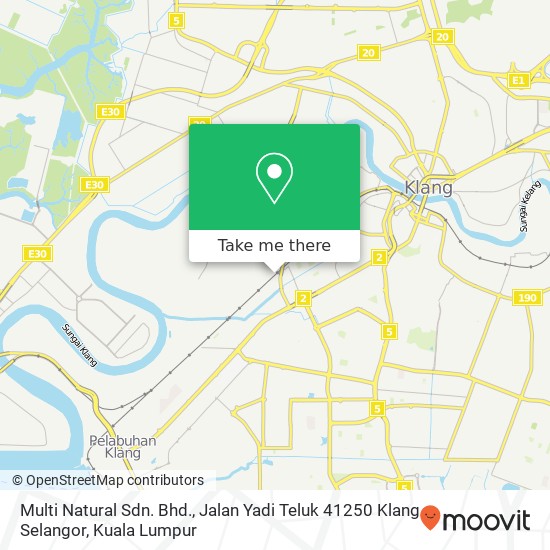 Peta Multi Natural Sdn. Bhd., Jalan Yadi Teluk 41250 Klang Selangor