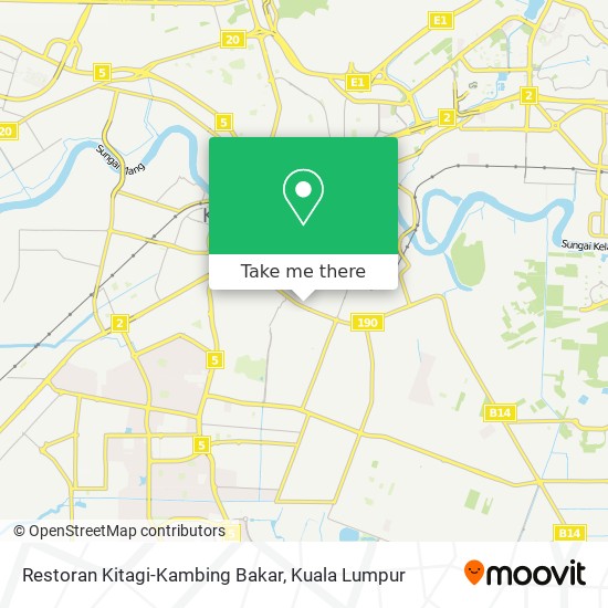 Restoran Kitagi-Kambing Bakar map