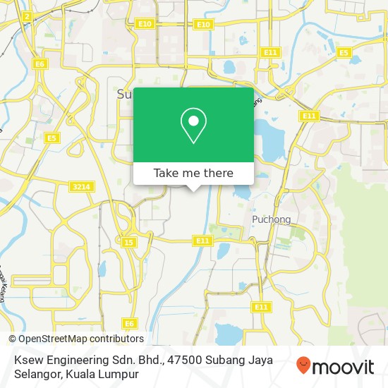 Ksew Engineering Sdn. Bhd., 47500 Subang Jaya Selangor map