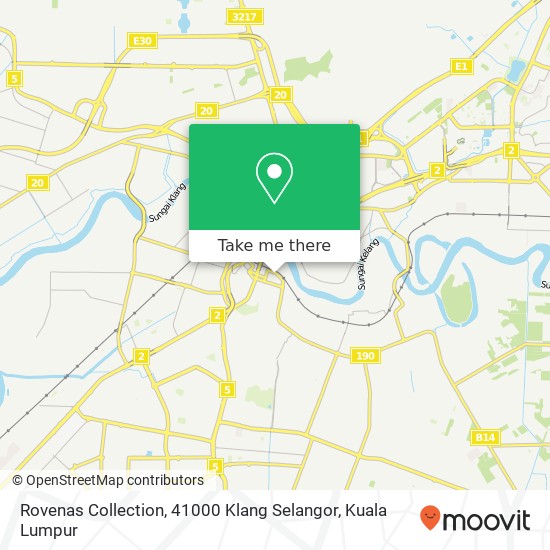 Rovenas Collection, 41000 Klang Selangor map