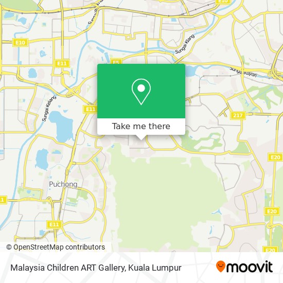 Malaysia Children ART Gallery map