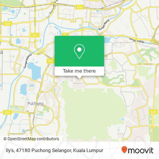 Ily's, 47180 Puchong Selangor map