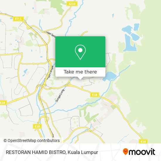 RESTORAN HAMID BISTRO map