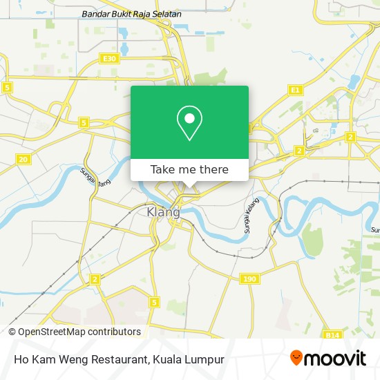 Ho Kam Weng Restaurant map