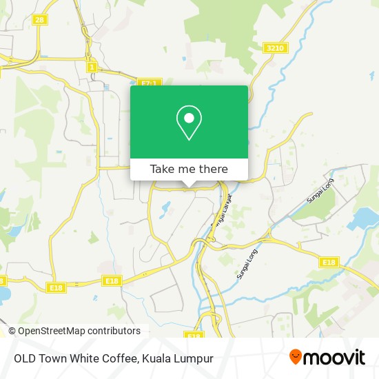 OLD Town White Coffee map