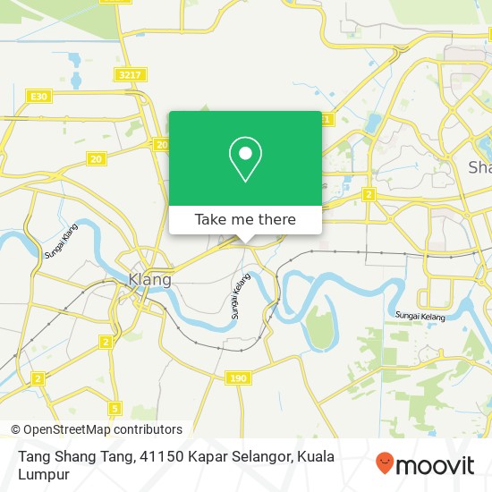 Tang Shang Tang, 41150 Kapar Selangor map