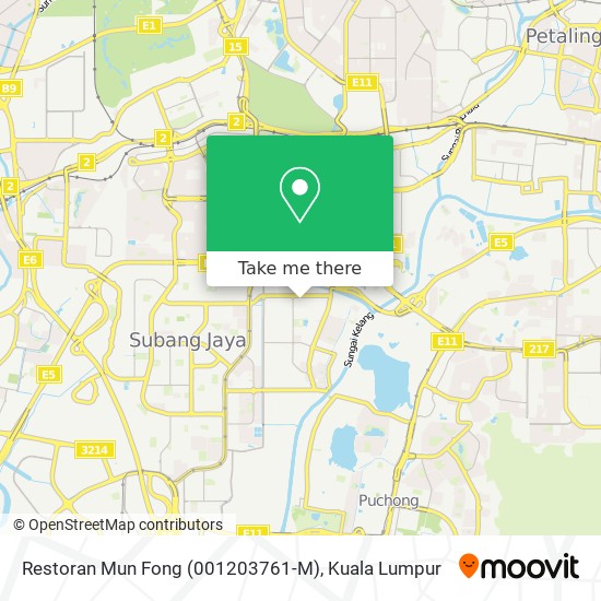 Restoran Mun Fong (001203761-M) map