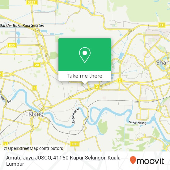 Amata Jaya JUSCO, 41150 Kapar Selangor map
