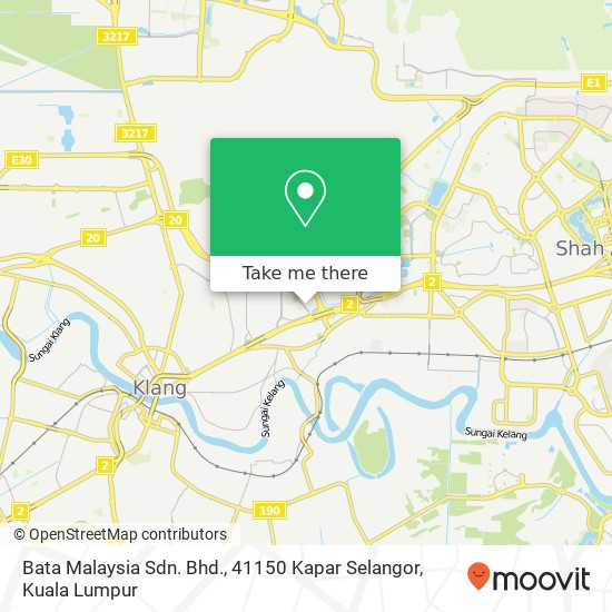 Peta Bata Malaysia Sdn. Bhd., 41150 Kapar Selangor