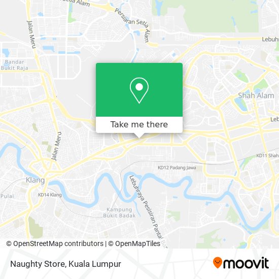 Naughty Store map