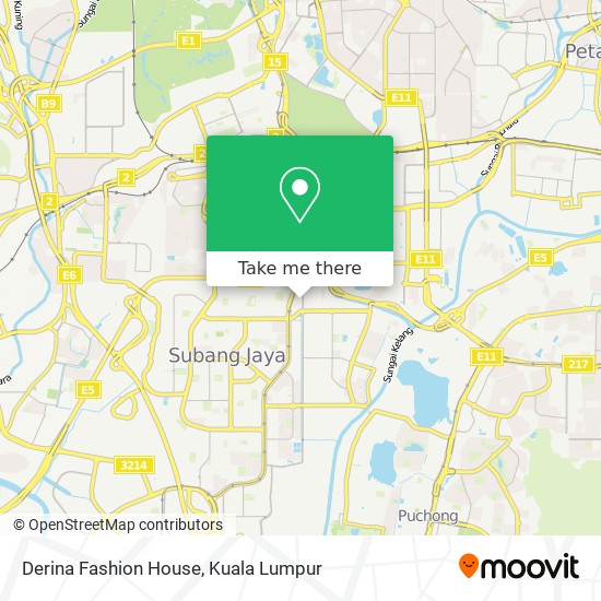 Derina Fashion House map