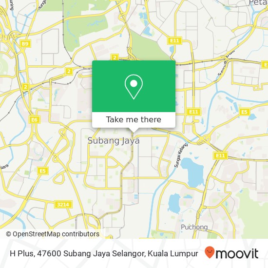 H Plus, 47600 Subang Jaya Selangor map