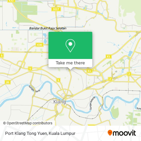 Peta Port Klang Tong Yuen