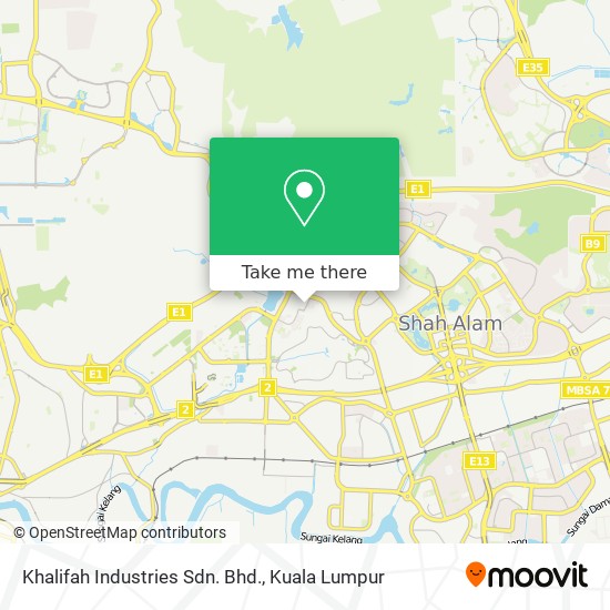 Khalifah Industries Sdn. Bhd. map