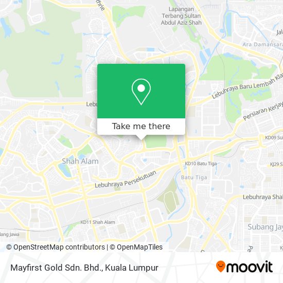 Mayfirst Gold Sdn. Bhd. map