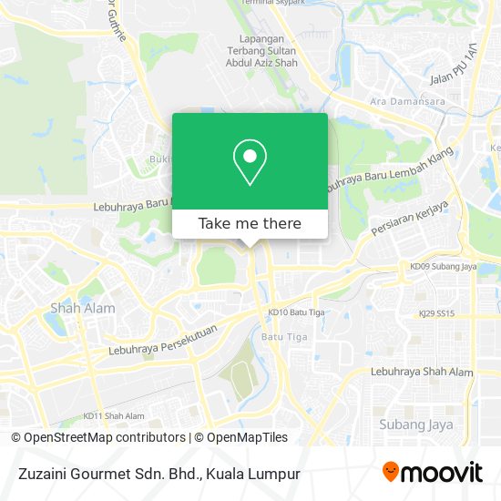 Peta Zuzaini Gourmet Sdn. Bhd.