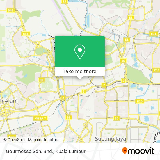 Gourmessa Sdn. Bhd. map