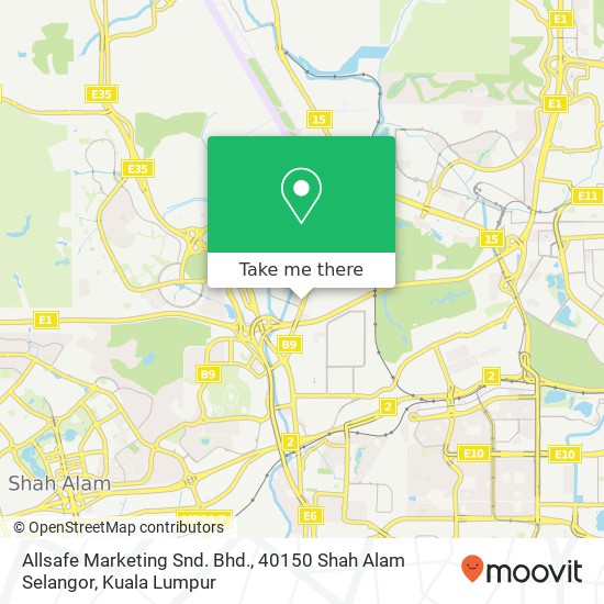 Peta Allsafe Marketing Snd. Bhd., 40150 Shah Alam Selangor