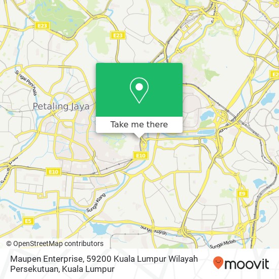 Maupen Enterprise, 59200 Kuala Lumpur Wilayah Persekutuan map