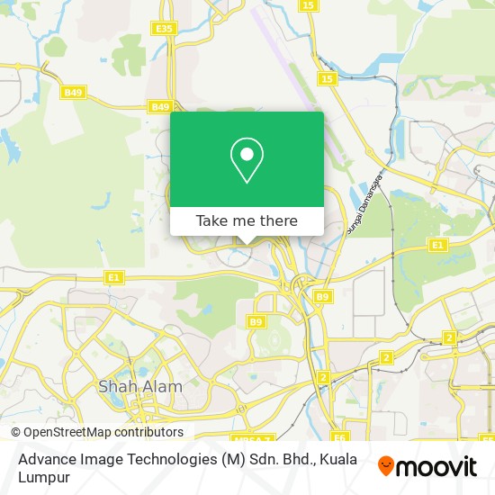Advance Image Technologies (M) Sdn. Bhd. map