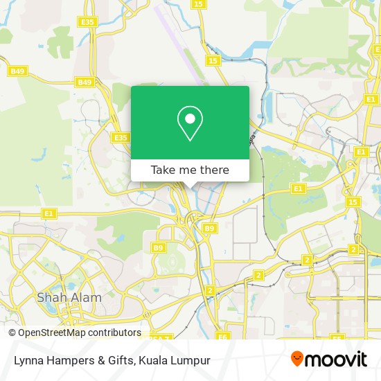 Lynna Hampers & Gifts map