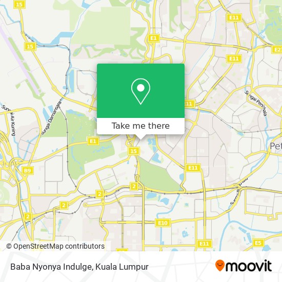 Baba Nyonya Indulge map