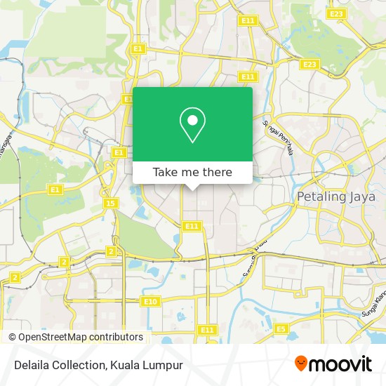 Delaila Collection map