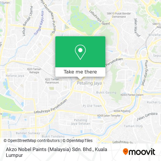 Akzo Nobel Paints (Malaysia) Sdn. Bhd. map