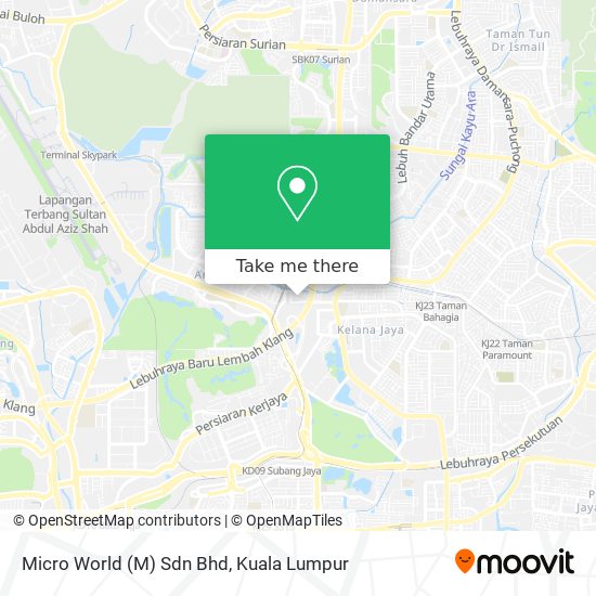 Micro World (M) Sdn Bhd map