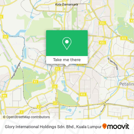 Glory International Holdings Sdn. Bhd. map