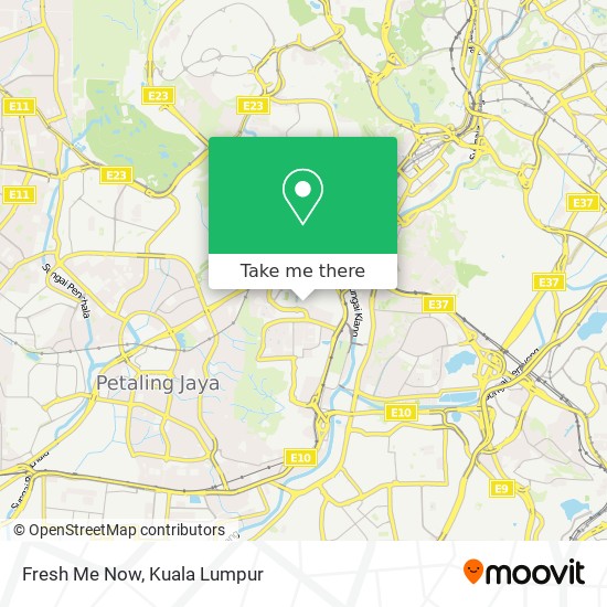 Fresh Me Now map