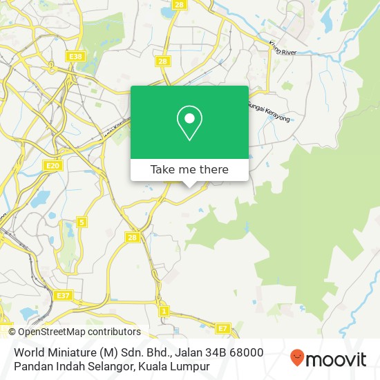 Peta World Miniature (M) Sdn. Bhd., Jalan 34B 68000 Pandan Indah Selangor