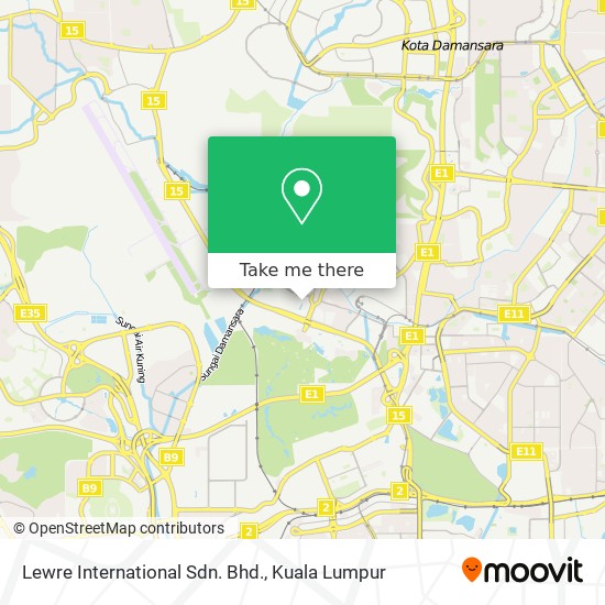 Lewre International Sdn. Bhd. map