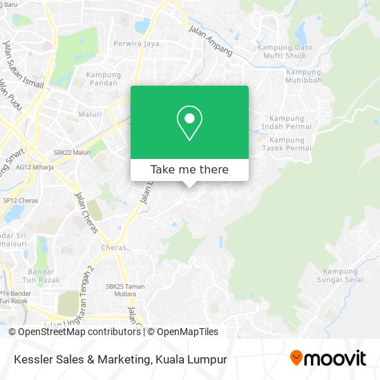 Kessler Sales & Marketing map