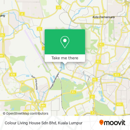 Colour Living House Sdn Bhd map