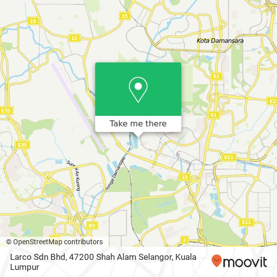 Peta Larco Sdn Bhd, 47200 Shah Alam Selangor