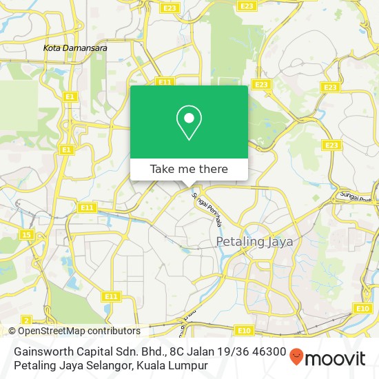 Gainsworth Capital Sdn. Bhd., 8C Jalan 19 / 36 46300 Petaling Jaya Selangor map