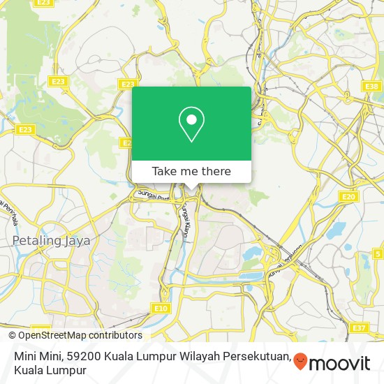 Mini Mini, 59200 Kuala Lumpur Wilayah Persekutuan map