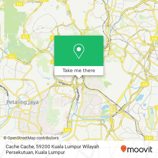 Cache Cache, 59200 Kuala Lumpur Wilayah Persekutuan map