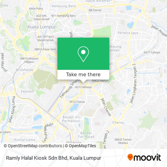 Ramly Halal Kiosk Sdn Bhd map