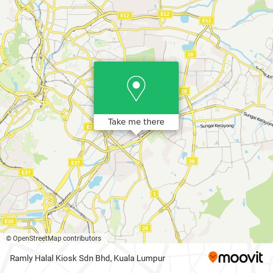 Ramly Halal Kiosk Sdn Bhd map