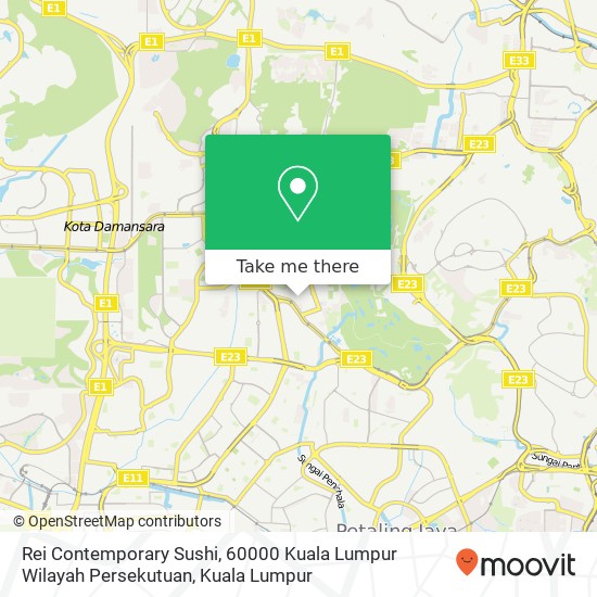 Rei Contemporary Sushi, 60000 Kuala Lumpur Wilayah Persekutuan map
