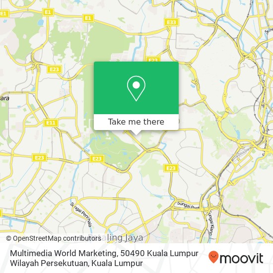 Peta Multimedia World Marketing, 50490 Kuala Lumpur Wilayah Persekutuan