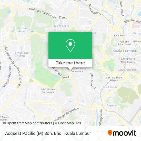 Acquest Pacific (M) Sdn. Bhd. map